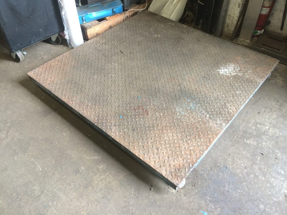 5,000 LBS INSCALE DIGITAL PLATFORM FLOOR SCALE: YODER #59406