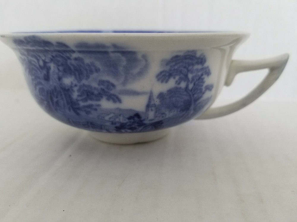 Blue And White Coffee Cups 2 Pcs.