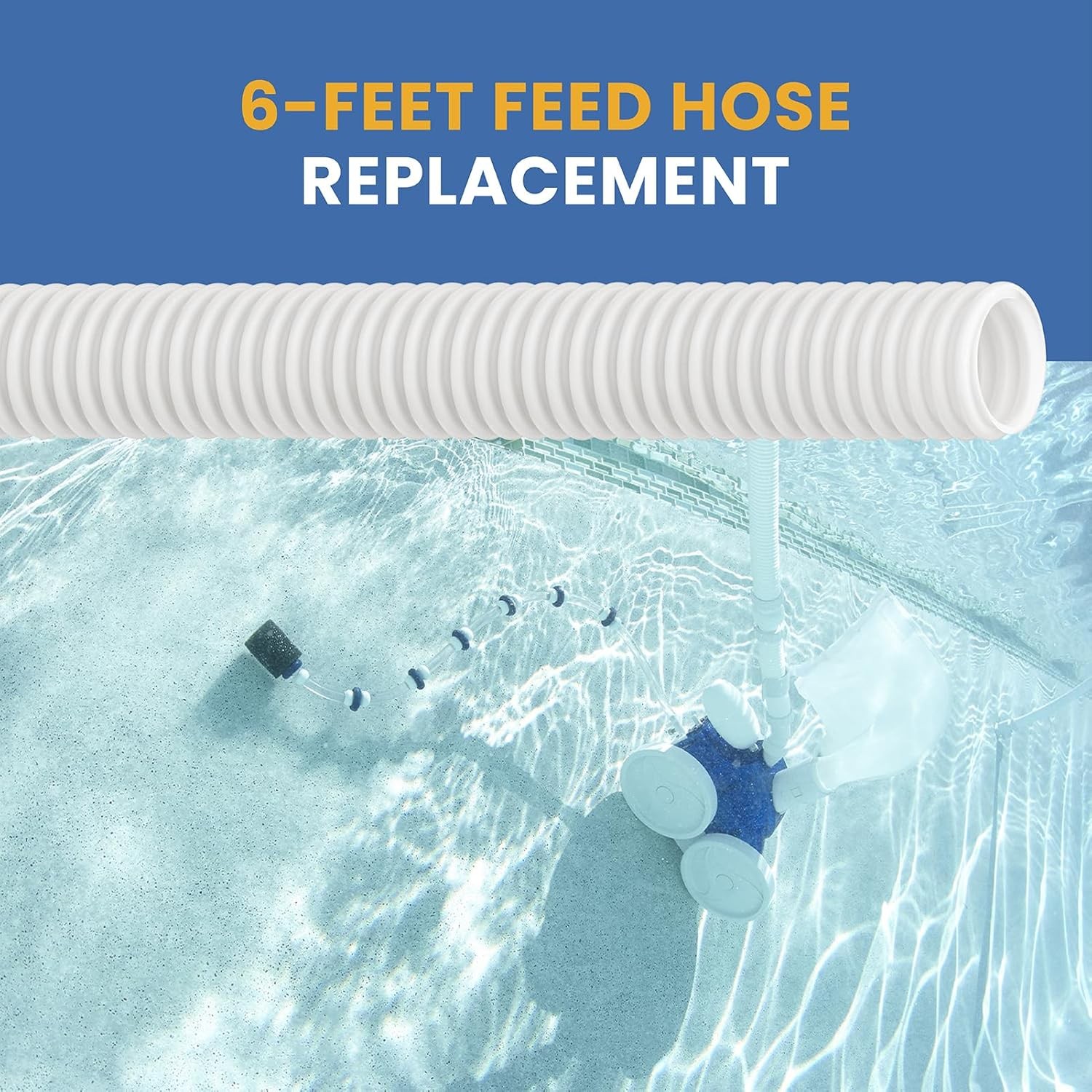 for Polaris 360 Cleaner 6' Feed Hose 9-100-3102 91003102