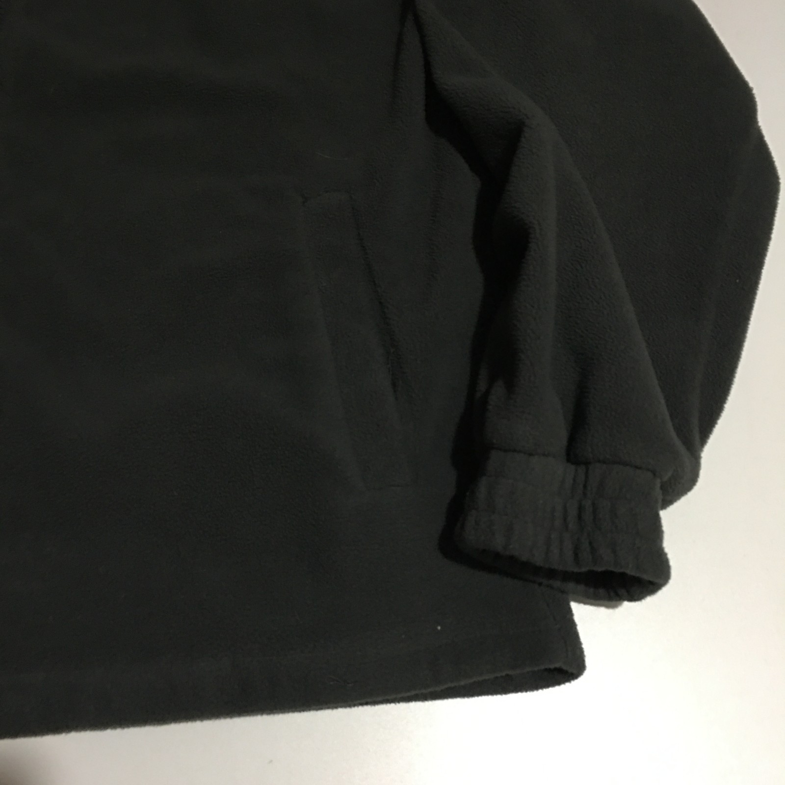 Burger King Employee Fleece Jacket Men Size Small Gray Uniform