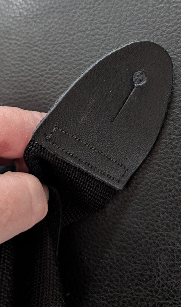 Fender Adjustable Fabric Embroidery Printed Leather Guitar Strap