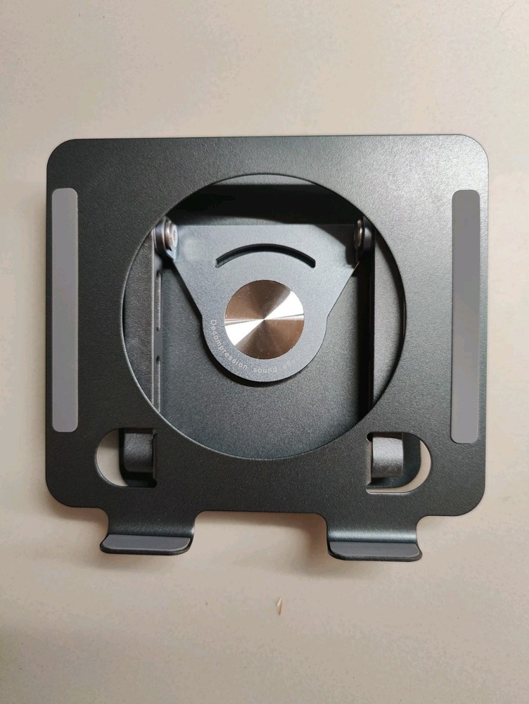 Metal Tablet Computer 360 Degree Rotary Support, Grey