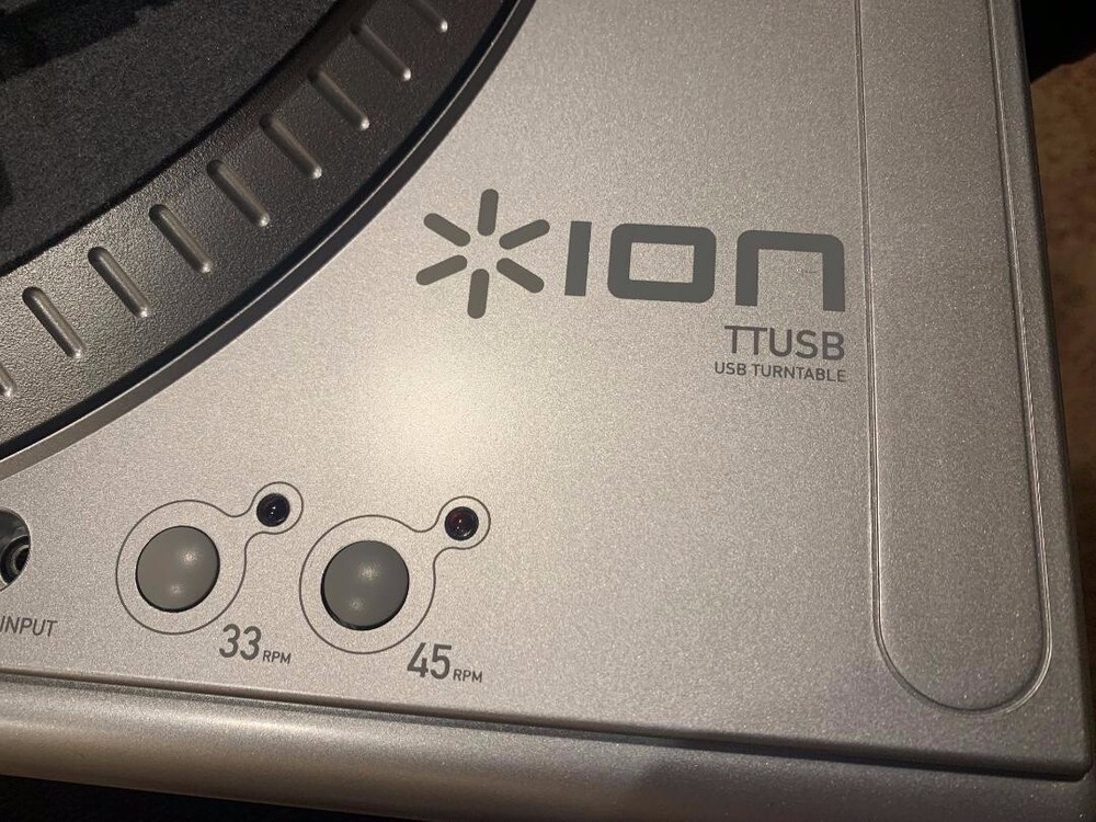 ION TTUSB USB Enabled Belt Drive Turntable