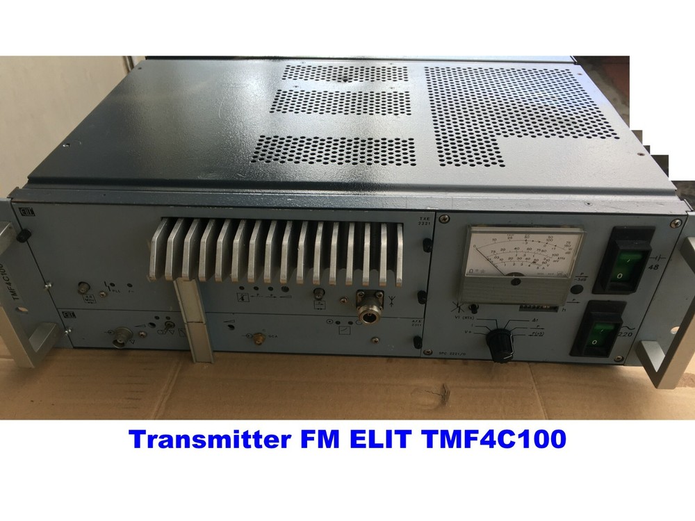 Broadcast Professional ELIT FM 100 watt - 88 108 Mhz - FM Transmitter Wide Band