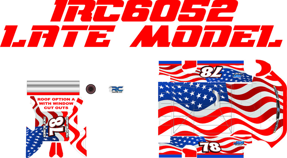 1RC LATE MODEL 1RC6052 AMERICAN FLAG