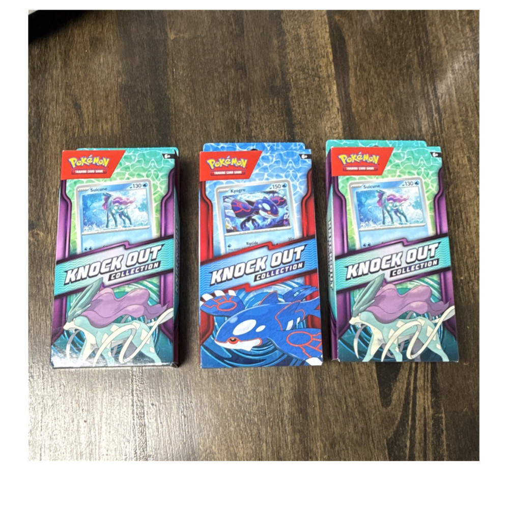 3 Pokémon Knock Out Collection