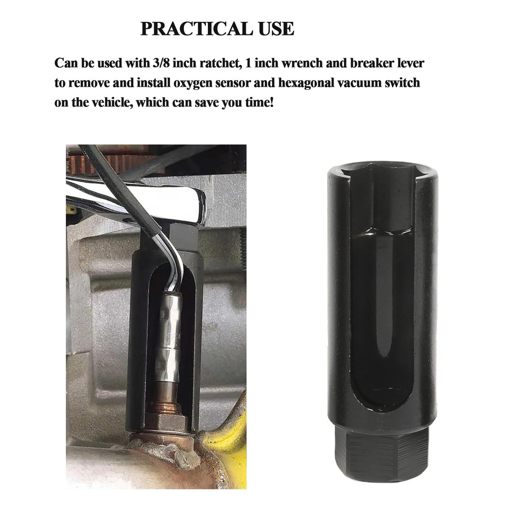 Oxygen Sensor & Oil Pressure Sending Unit Master Sensor Socket Tool Set 7Pcs