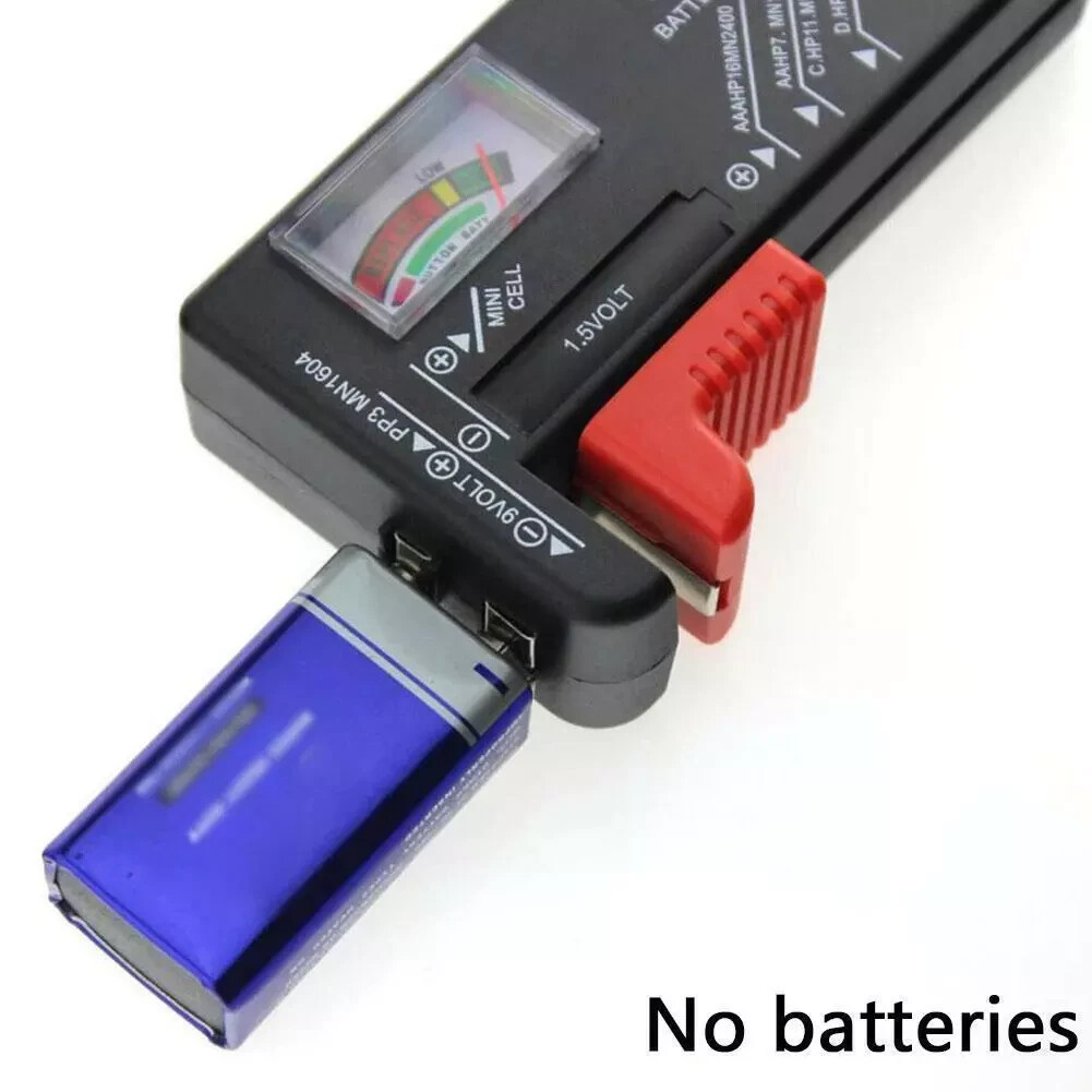 Universal Battery Tester Checker for AA AAA C D 9V Button Cell