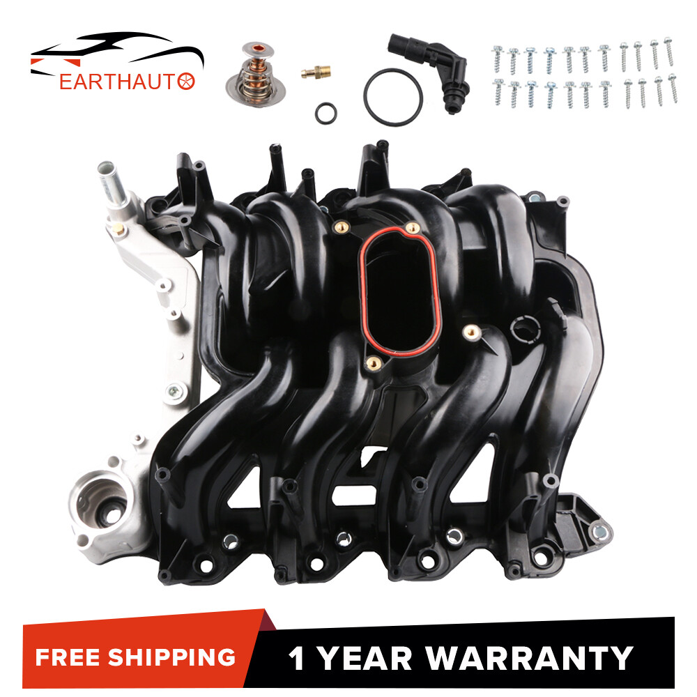 Upper Intake Manifold w/ Gaskets Set For Ford F150-F350 E150-E450 5.4L V8