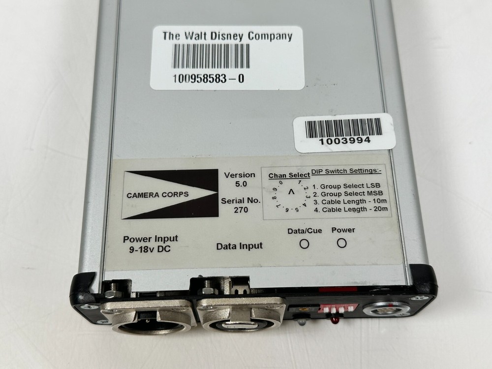 Camera Corps Version 5.0 9-18v DC Interface Box