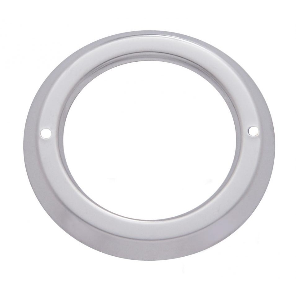 2" Stainless Light Bezel for Grommet Mounted Light - Pair