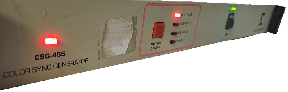 SIGMA ELECTRONICS CSG-455 COLOR SYNC GENERATOR