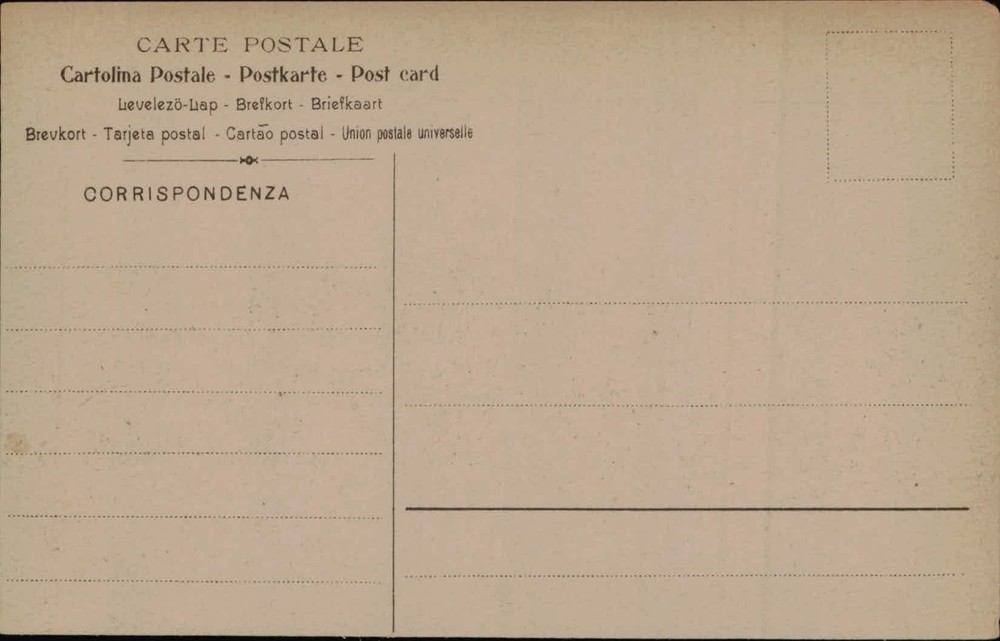 Postcard Venice St. Mark's Basilica postcard