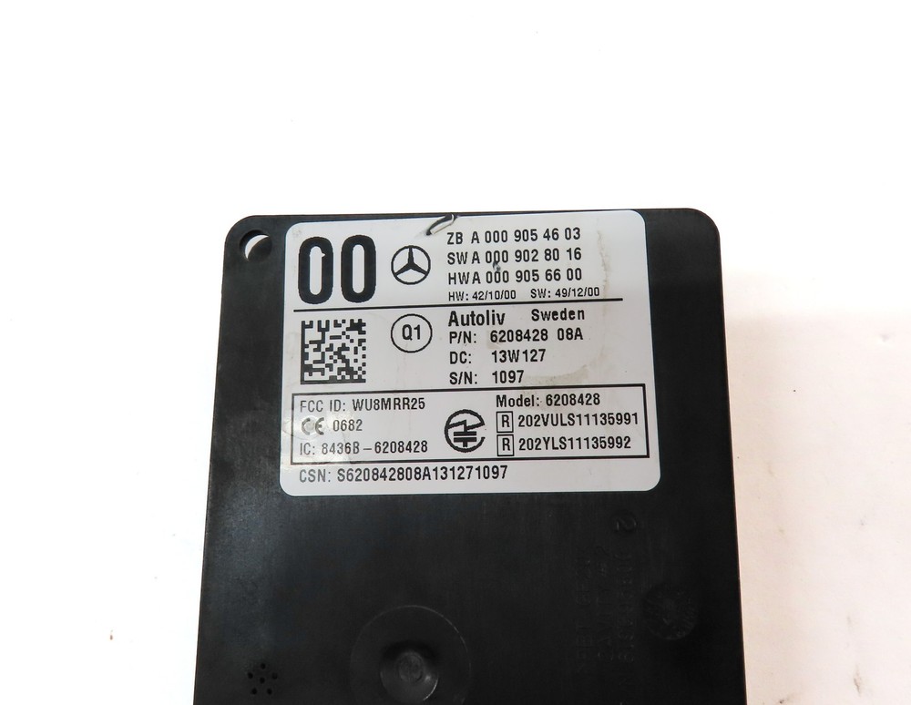 2013 MERCEDES ML350 (W166) FRONT COLLISION AVOIDANCE RADAR SENSOR MODULE