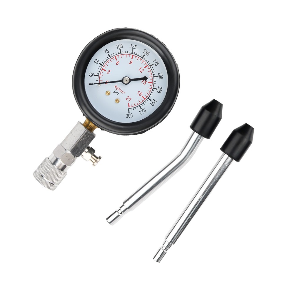 Engine Cylinder Compression Gauge Tester Kit Gas Engine Diagnostic Testing Tool