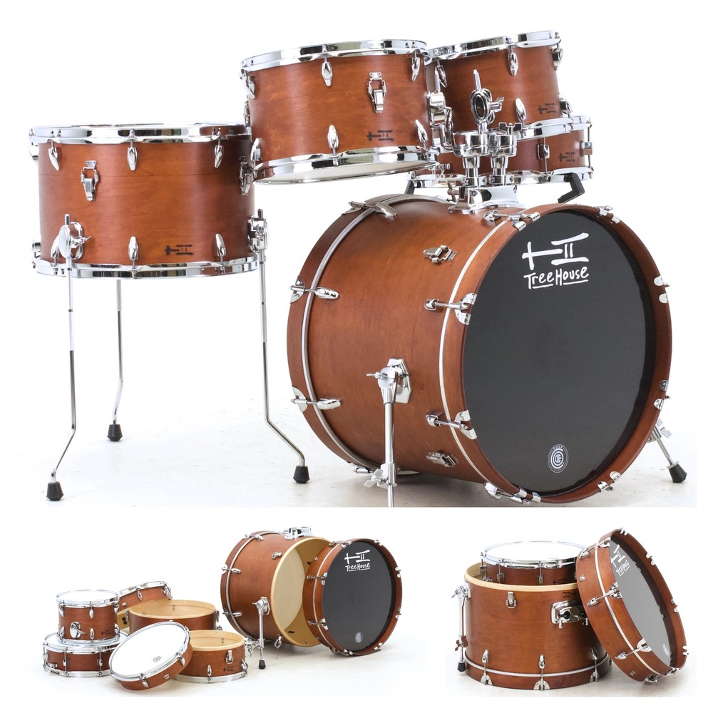 TreeHouse Custom Drums Compact Nesting Kit CS-205 w/CODE Heads