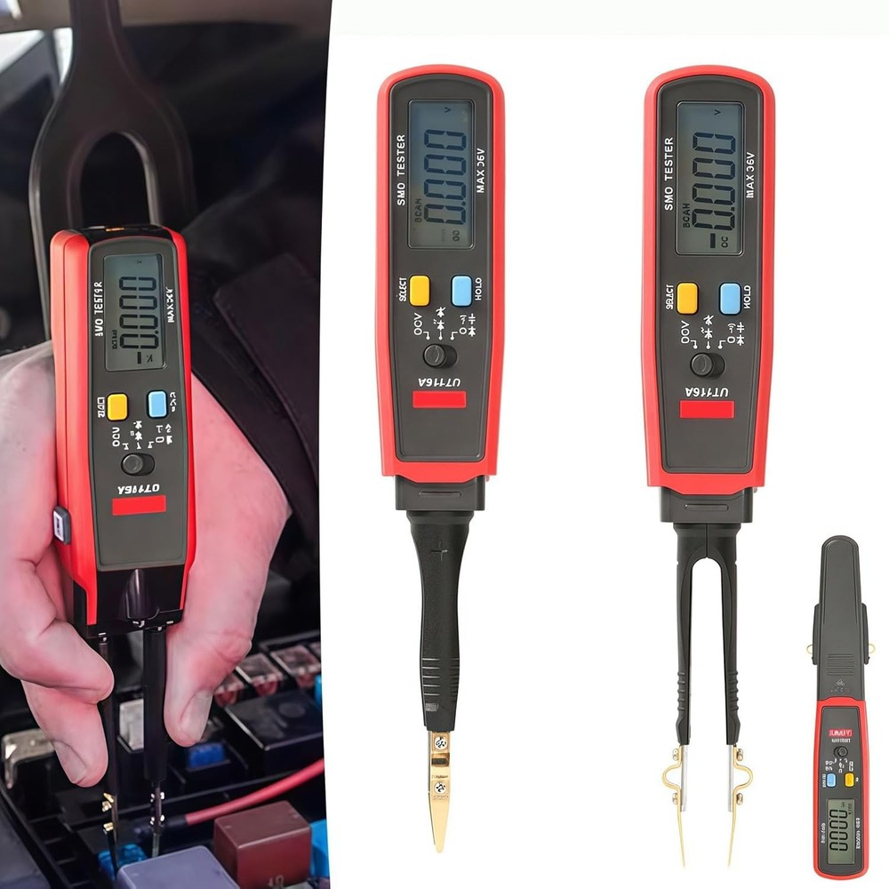 Digital Smart SMD Tester Intelligent Diode Continuity Resistor Capacitor Test