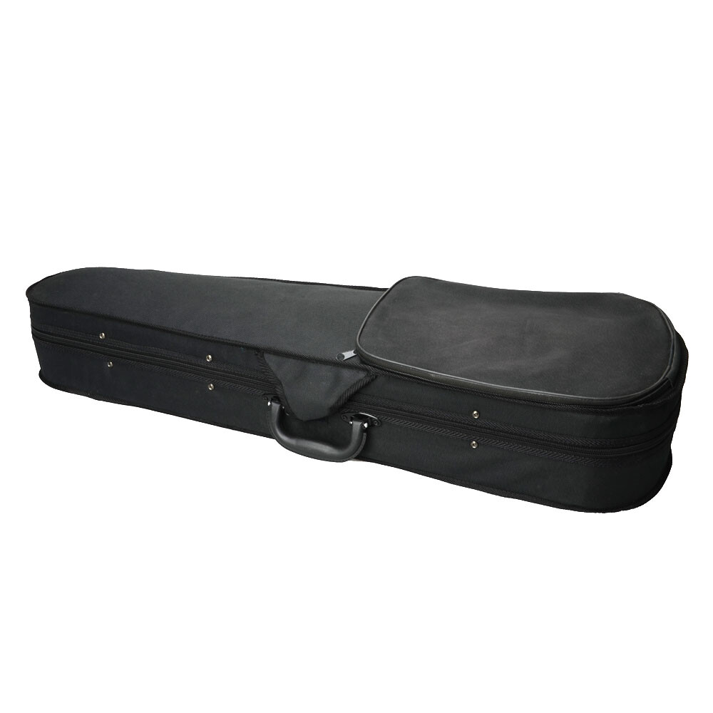 New Durable Cloth Fluff Triangle Shape Case with Silver Gray Lining for4/4Violin
