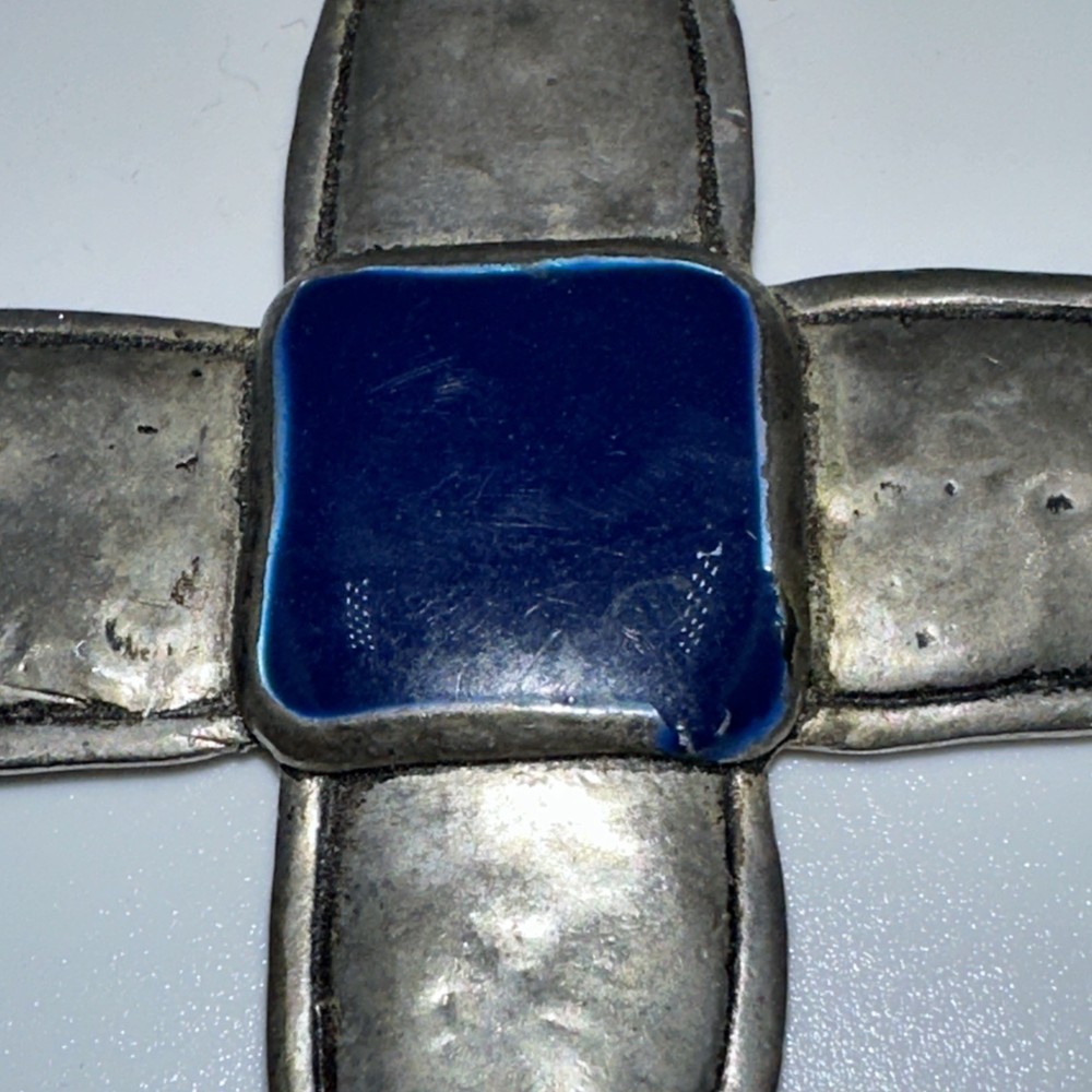 Vintage Hand Made Silver Cross