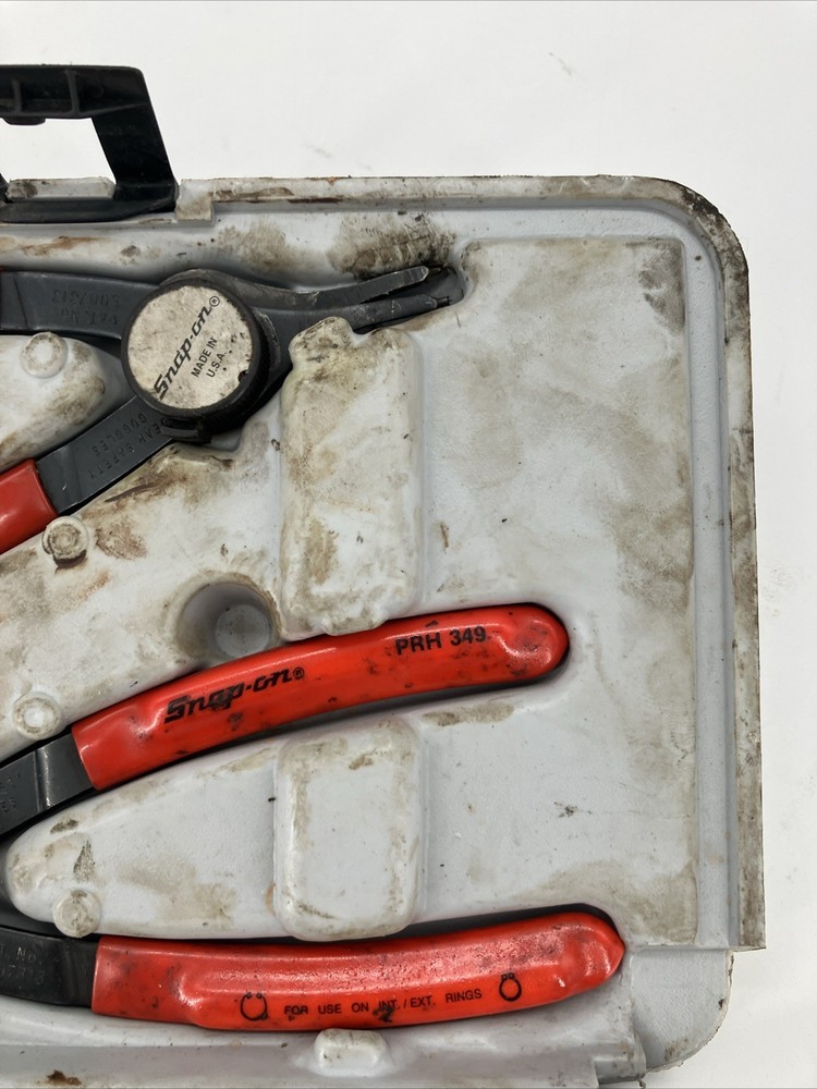 Snap On Tools Convertible Internal External Retaining Snap Ring Plier Set PRH406
