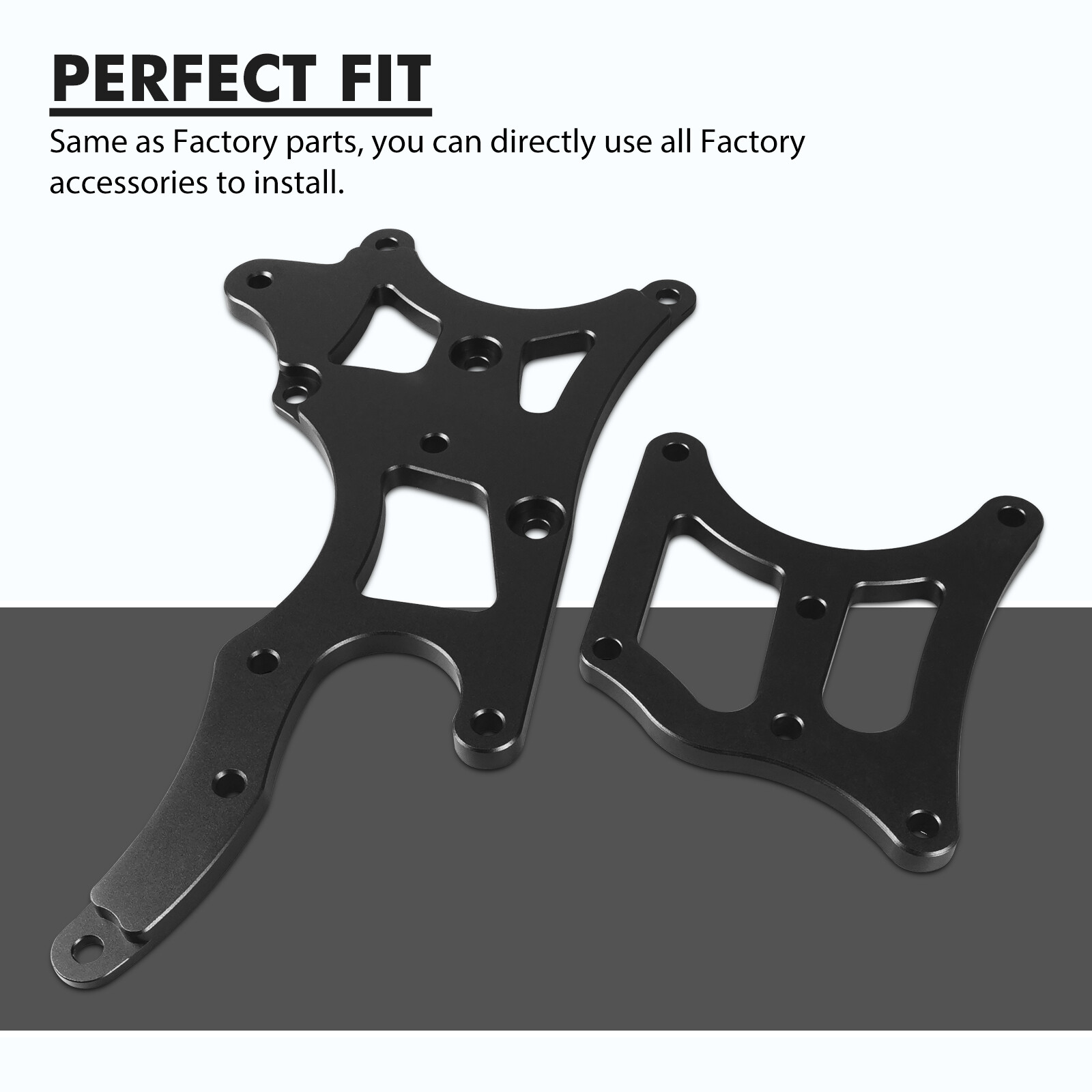 Billet LS Truck Factory Location Alternator Power Steering Bracket For LQ4 LQ9