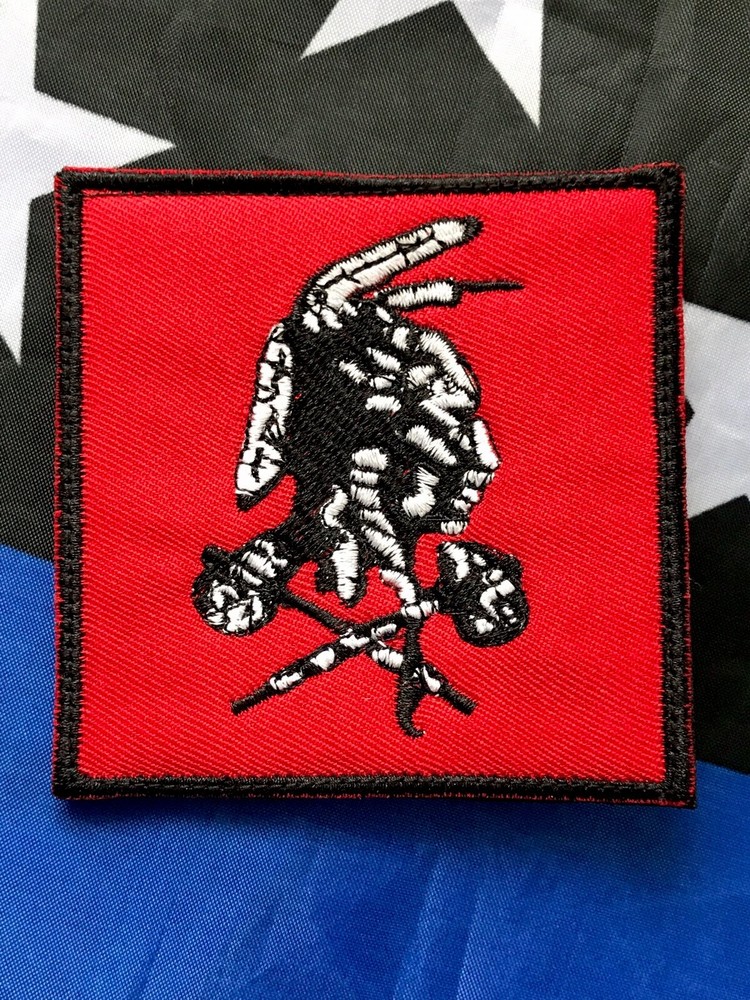 THE TRIBE DEVGRU NAVY SEAL TEAM 6 SOCCOM REDMEN Embroider Hook/Loop PATCH