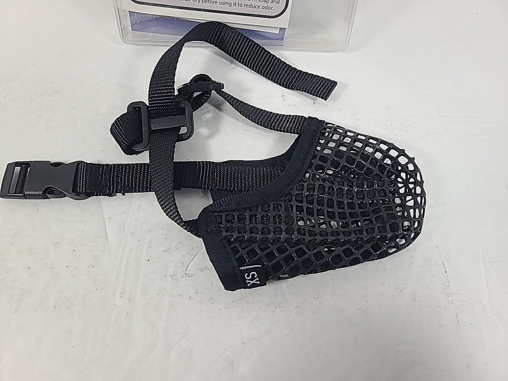 Mayerzon Dog Muzzle, Soft Mesh Muzzle Extra Small