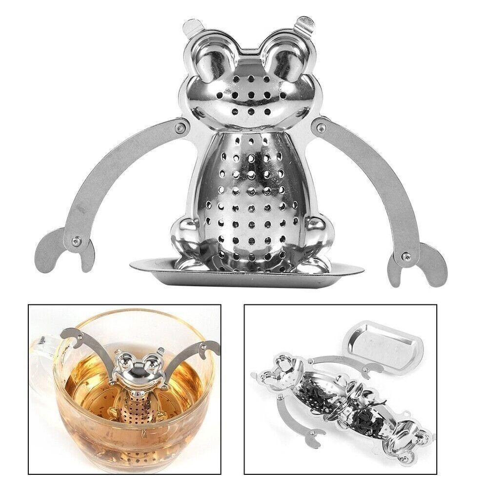 Stainless Steel Loose Tea Leaf Infuser Ball Strainer Diffuser Herbal