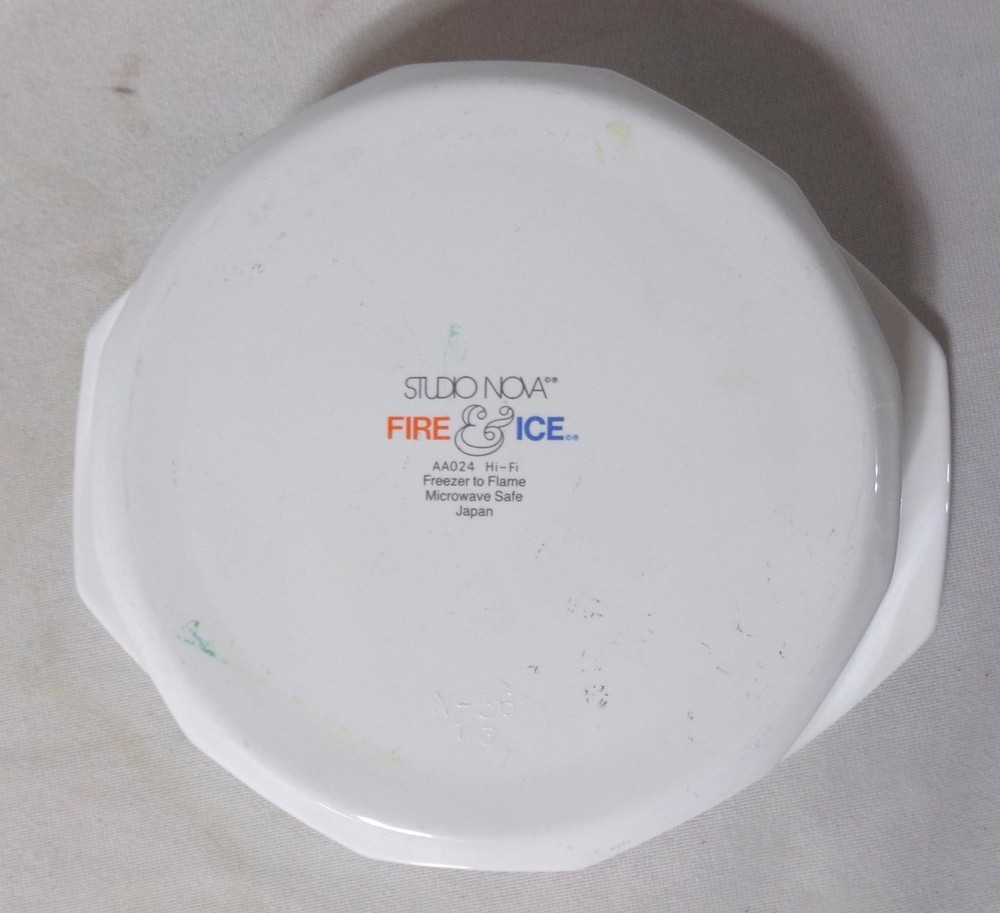 Studio Nova Fire & Ice Hi-Fi ½ Quart Covered Casserole