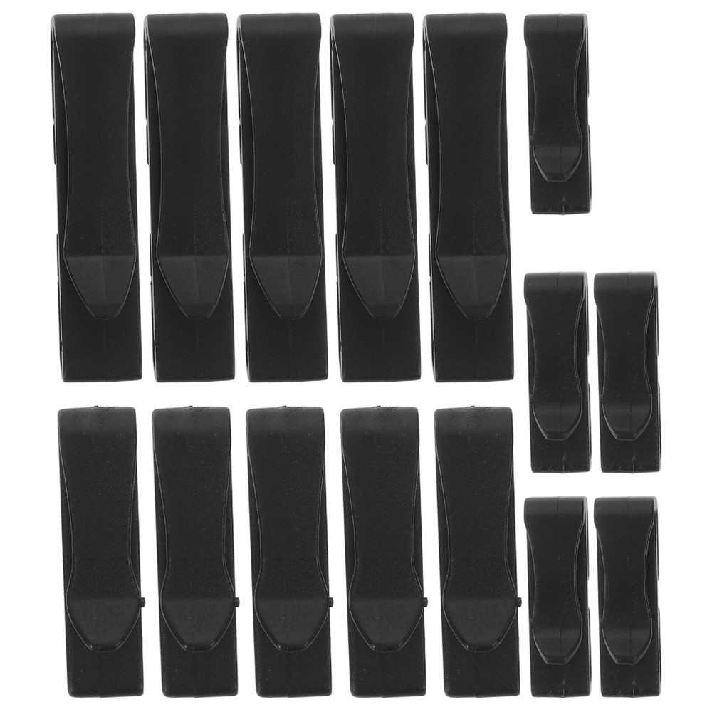 15 Pcs Multifunctional Belt Clip Multi-function Buckle Heavy Duty