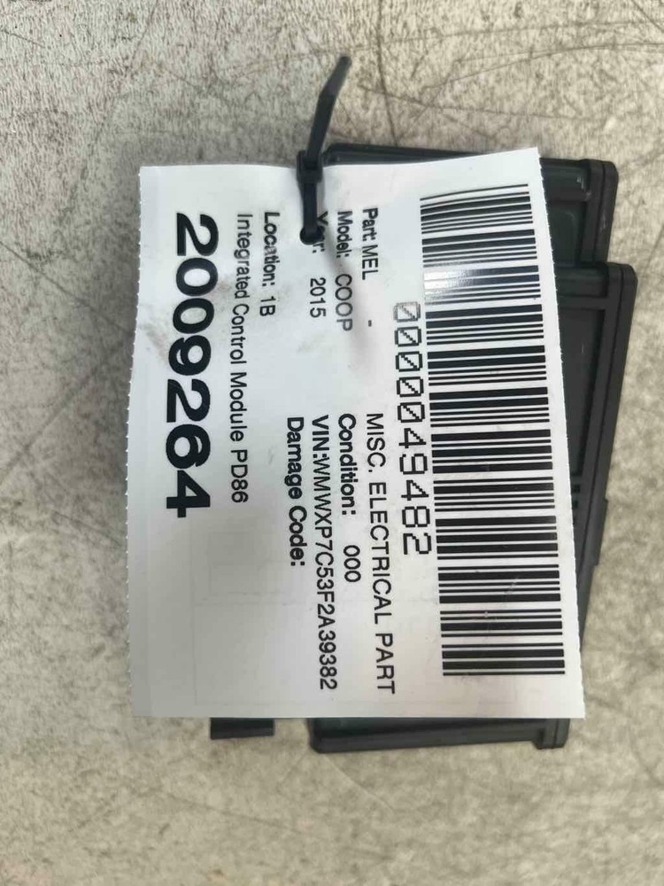 Mini Integrated Control Module 8600358 OE Fits MINI COOPER 2014-2017