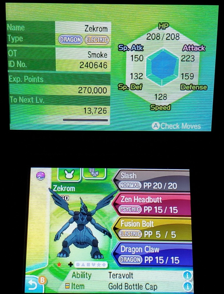 ✨Shiny✨ Zekrom For Sword & Shield