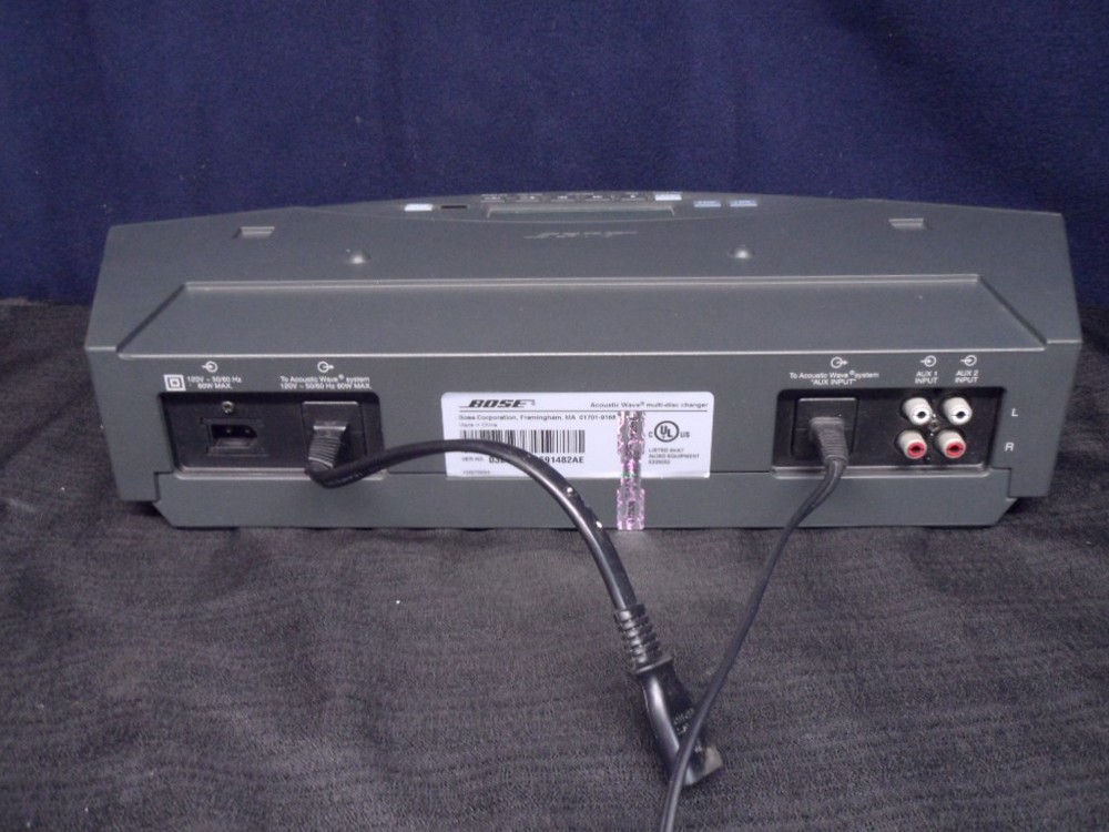 Bose Acoustic Wave Music System Multi-Disc 5-CD Changer WORKING