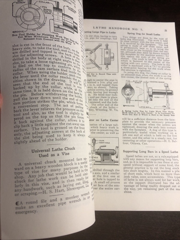 Lathe Handbook No1