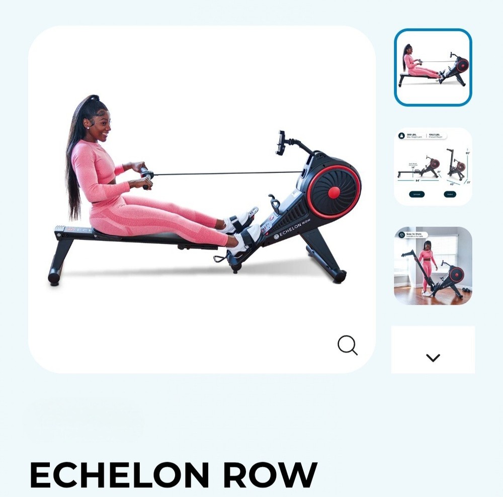ECHELON INDOOR ROWING MACHINE FOR ULTIMATE AT HOME WORKOUT