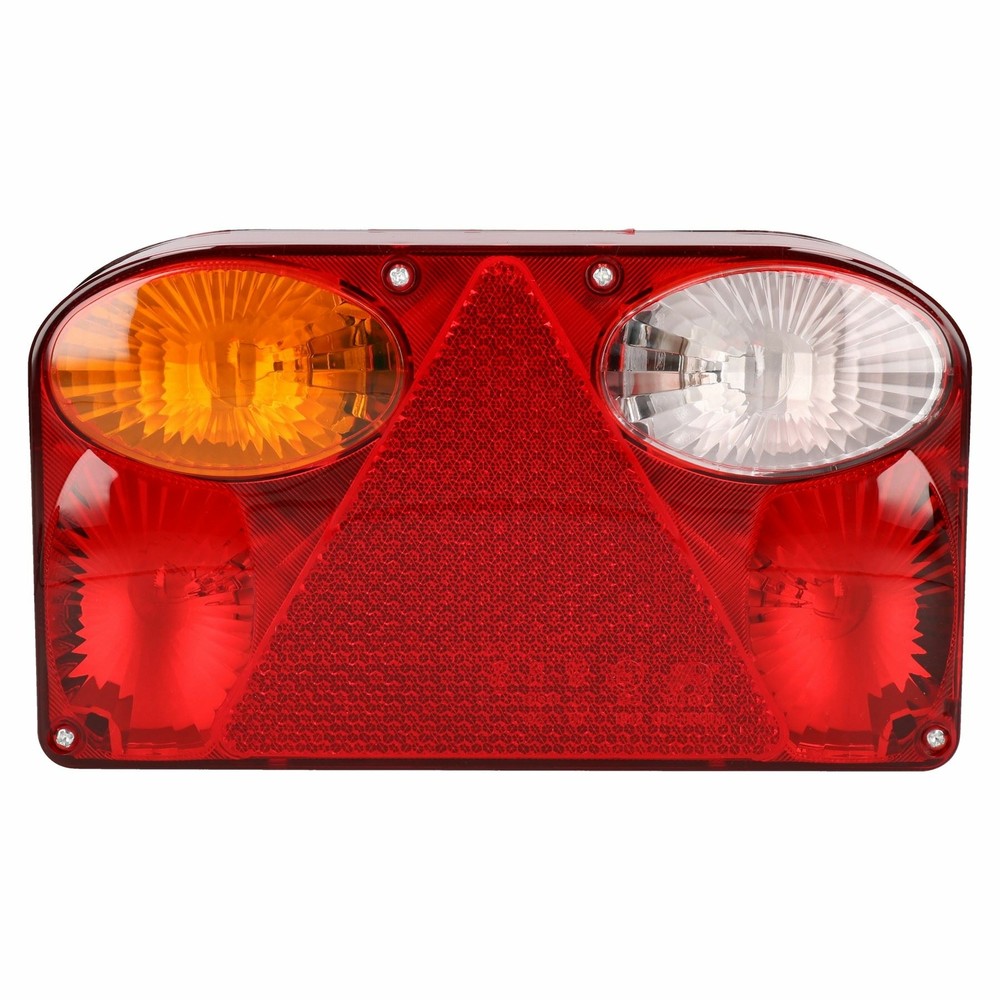 Trailer/Caravan Left Rectangular Light Replacement Lamp with Plug Indespension