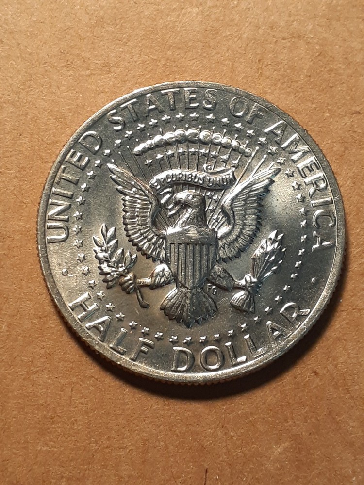 1977 KENNEDY HALF DOLLAR TONING