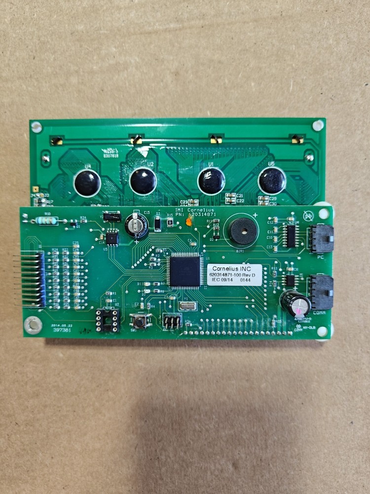 Cornelius Viper LCD Screen 620314871-100S Control Board, User Interface