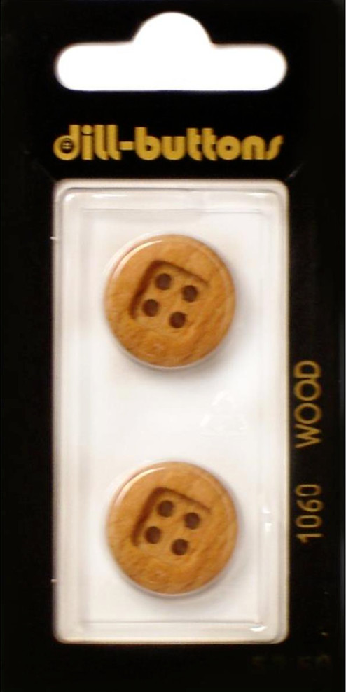Dill Buttons ~ (1060) - 11/16" - 2 ct