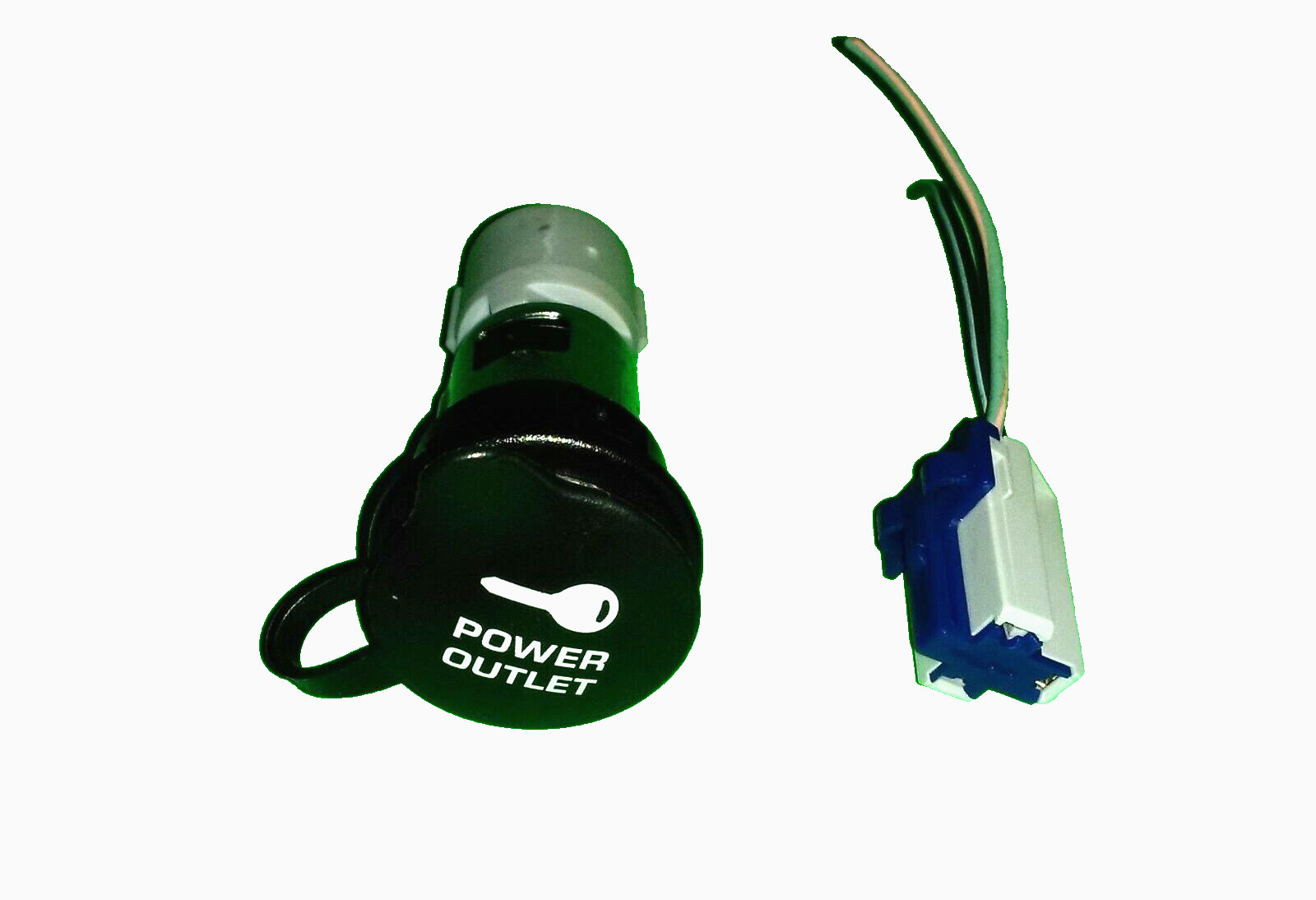 OEM Dodge Jeep Chrysler Mopar Power Outlet Cigarette Lighter Key Logo Cover