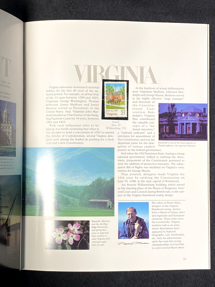 USPS 1988 Commemorative Mint Stamp Set #868 W/ Book MINT! Free Shipping