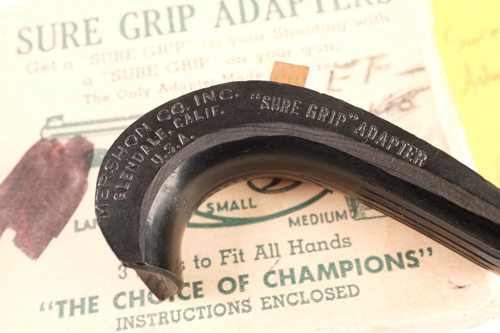 H100 Mershon Sure Grip Adapter Size 6 For Colt