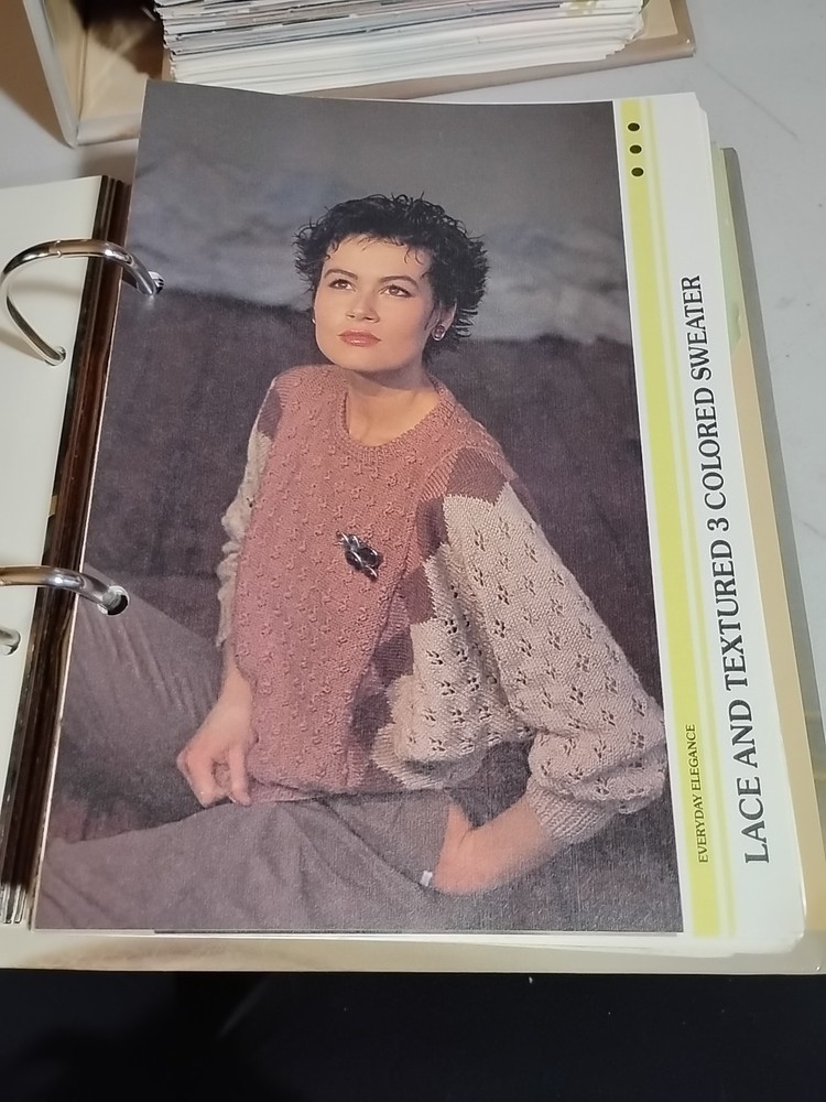 ESSENTIAL KNITTING PATTERN BOOKS Mainly Sweater Patterns