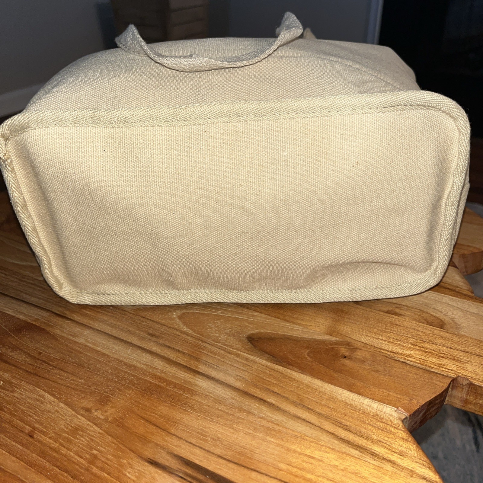 Winnie The Pooh Piglet Tigger Canvas Tote Bag Purse with Zipper & Pockets