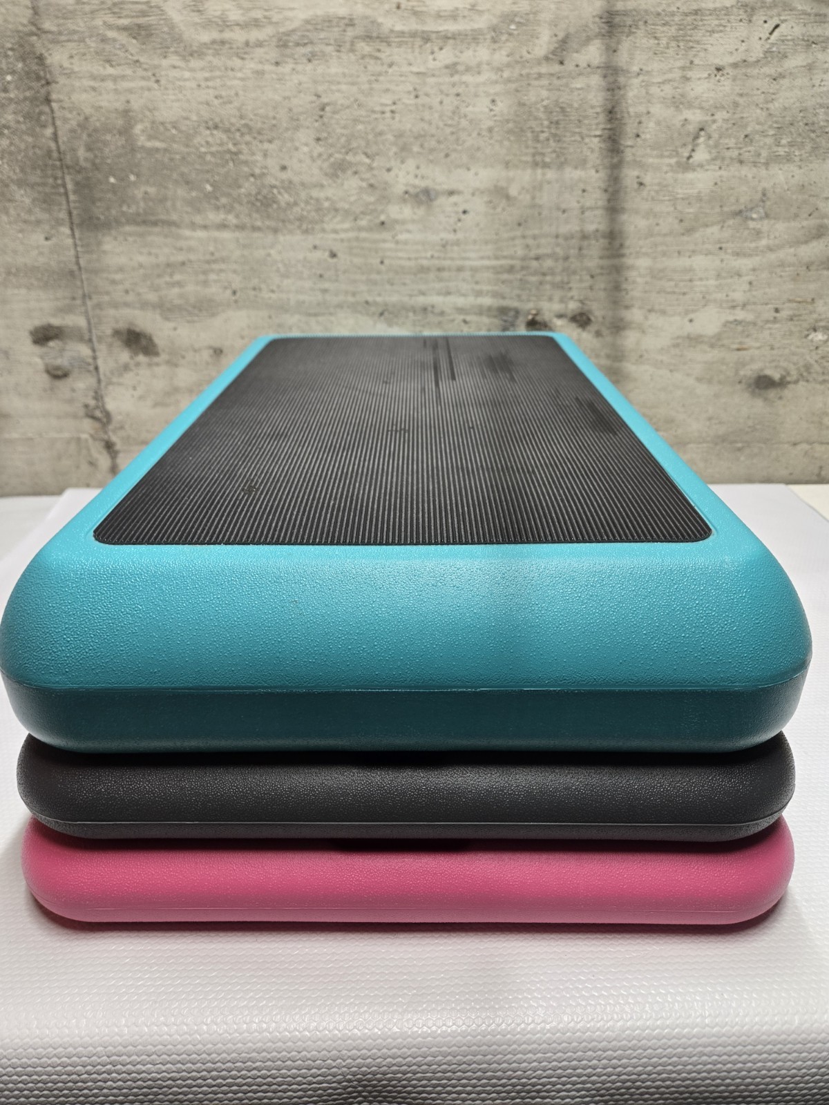 Fitness Quest Jane Fonda Step Aerobic Exercise - 3 Tier Risers 1990s