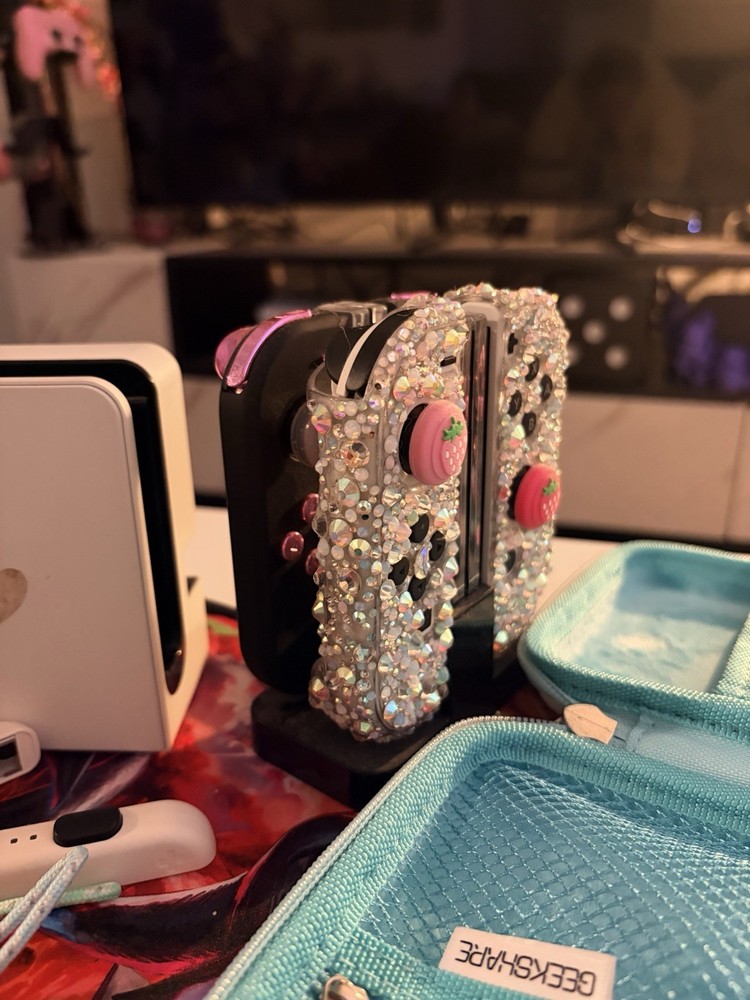 Nintendo Switch OLED Console Bundle with Dock, Joy-Cons, Carrying Case