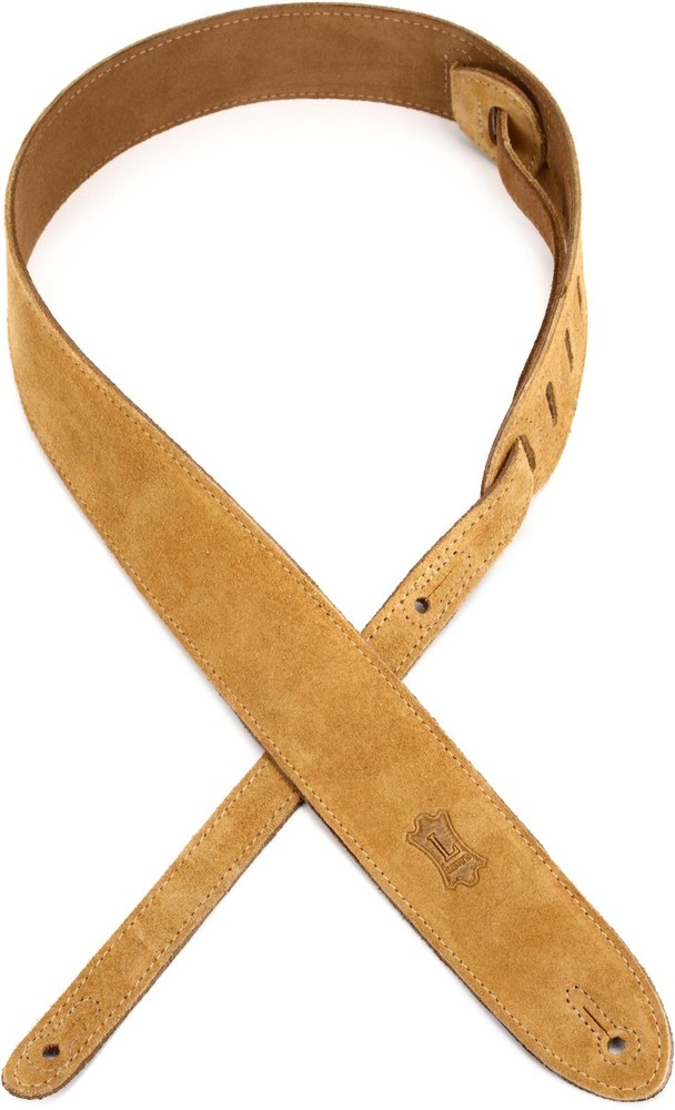 Levy's MS12 Suede Guitar Strap - Tan