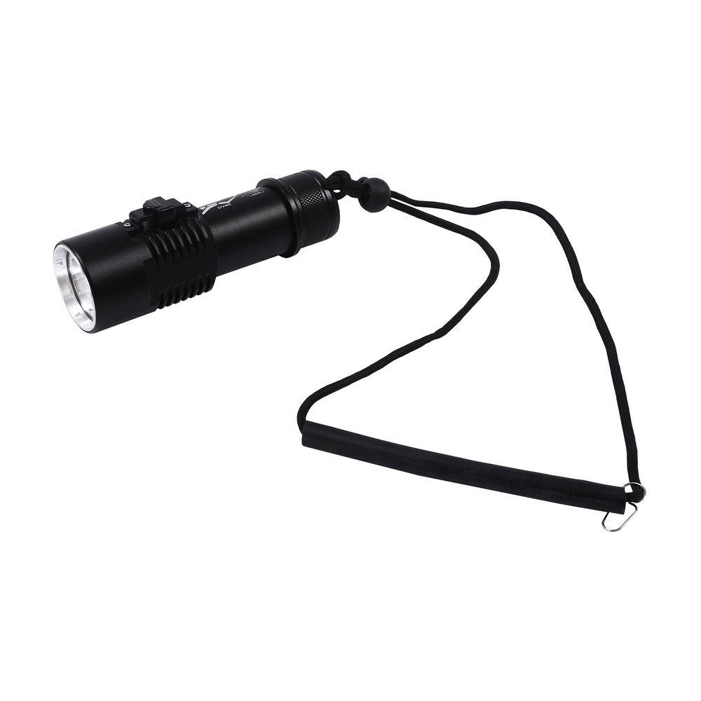 Submersible Flashlight, LED Dive Light, Waterproof Compact Bright Diving Torch