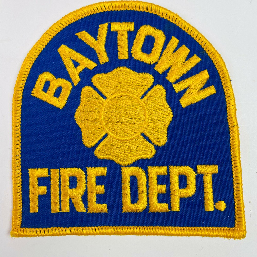 Baytown Fire Texas TX Patch A5