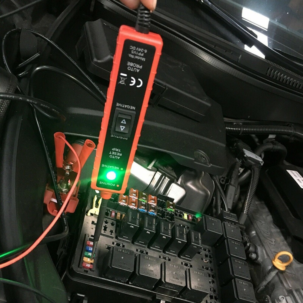 Car Vehicle Digital Power Probe Circuit Electrical Tester Test Device System US